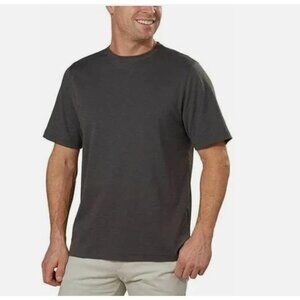 NEW Kirkland Signature Men's XL Pima Cotton Slub Tee Gray